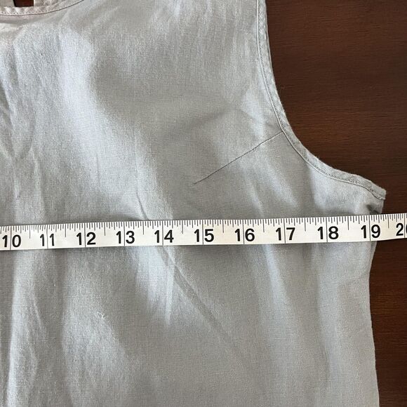 Disney Junk Food Romper Womens Large Gray Sleeveless Tie Back Mickey Mouse - Picture 7 of 8